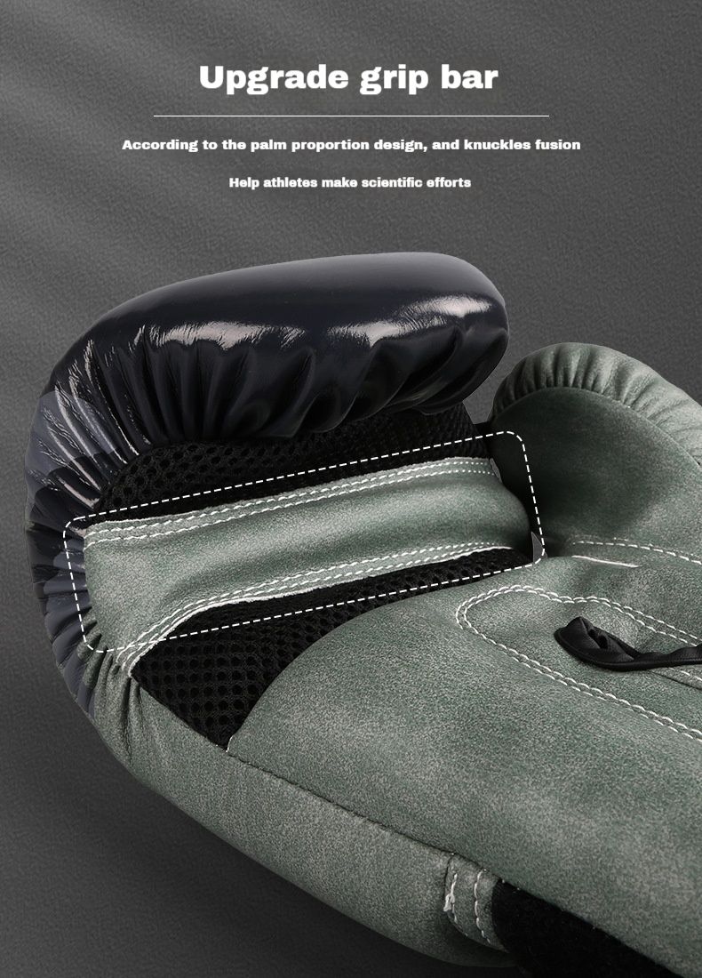 Vastagított bélésű boxkesztyűk, felnőtt boxkesztyűk, férfi és női Sanda edzéshez, küzdelemhez, bokszzsákokhoz, boxkesztyűk, UFC_voghion.com