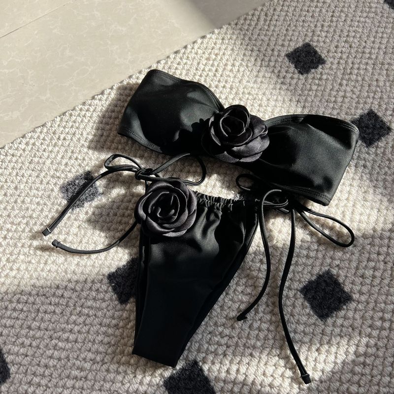 Damenbekleidung Neue Bikini Tube Top Split Sexy Hot Girl Bikini_voghion.com