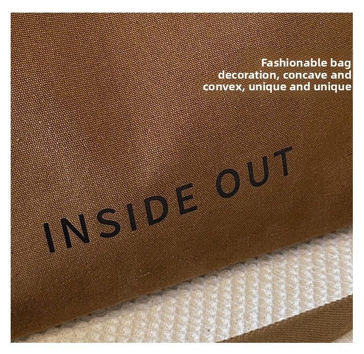 Canvas Shoulder Bag Crossbody Bag Large Capacity School Bag Retro Handbag Shoulder Backpack_voghion.com