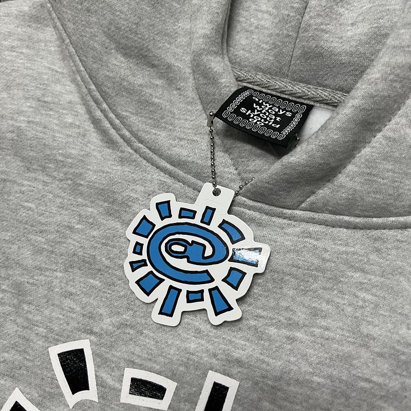 Herrenbekleidung alwaysdowhatyoushoulddo Marken-Samt-Sweatshirt ADWYSD Sun Roll Basic Style_voghion.com