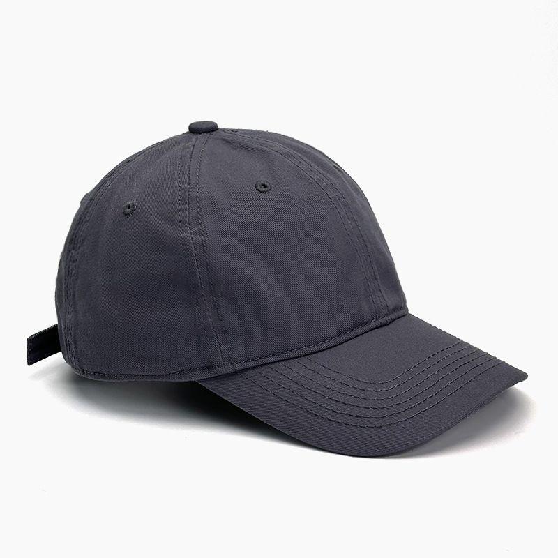Unbeatable Quality Cotton Deepened And Enlarged Duckbill Men, Sun Shading For Women, Soft Top, Curved Eaves, Light Panel Baseball Cap_voghion.com