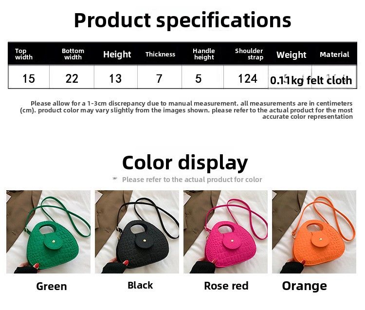 Solid Color Temperament Women's Bag Underarm Bag Casual Shoulder Bag Hand Carry Small Square Bag_voghion.com