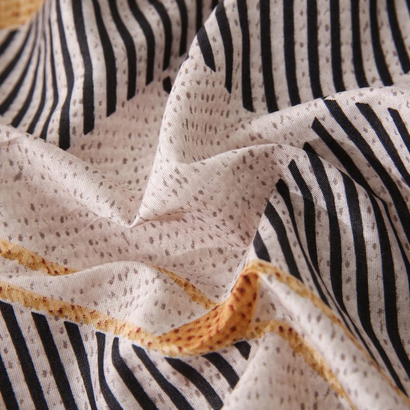 Tribal Bohemian Mattress Cover Polyester Skin Friendly Bed Fitted Sheet Mattress Protector Fitted Sheet_voghion.com