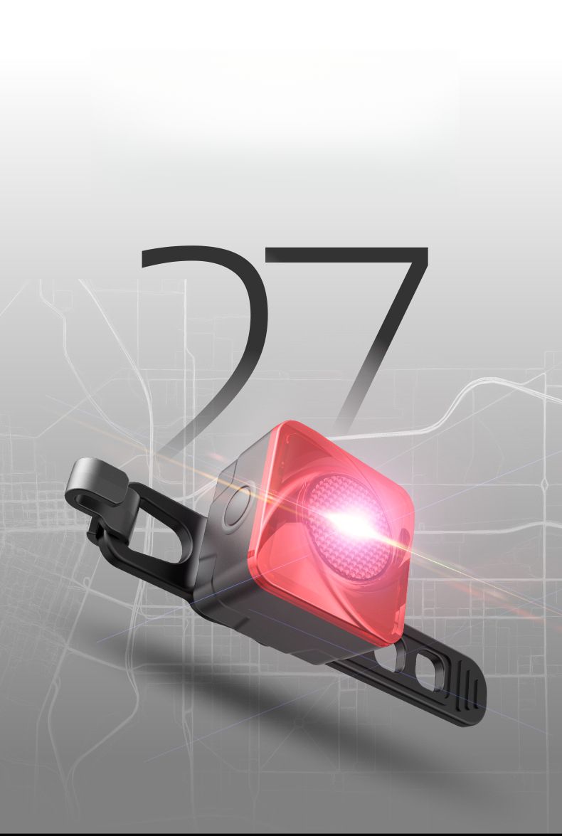 Twooc New Bicycle Mountain Road Bike Warning Lens High Brightness Tail Light_voghion.com