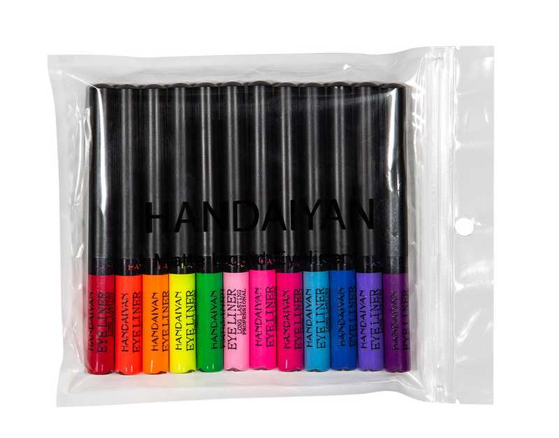 esplosivi certificazione FDA eyeliner liquido colorato opaco impermeabile resistente al sudore 12 set_voghion.com