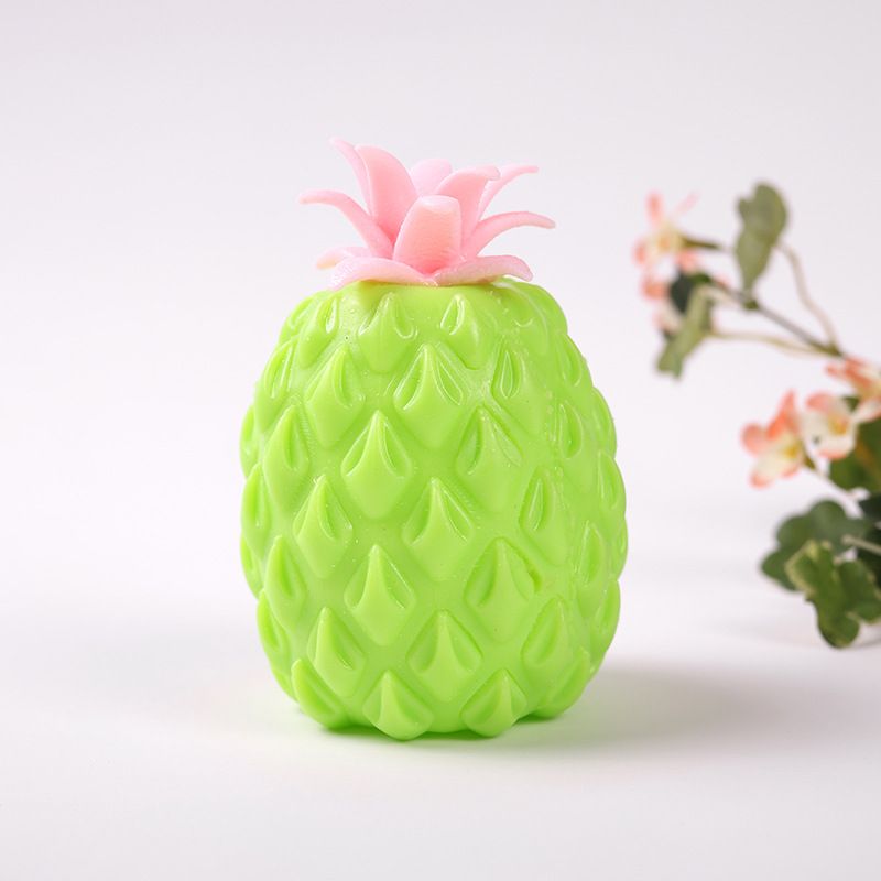 Foam Squishies TPR Decompression Toys New And Unique Decompression Ball Venting Pineapple Squeeze Fun Soft Rubber Pineapple Venting Ball_voghion.com