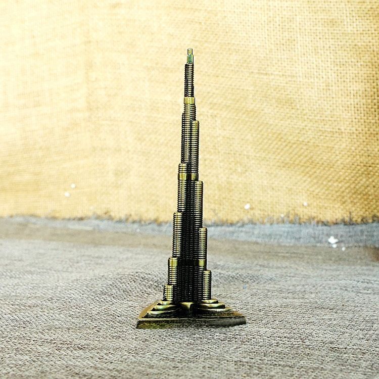 Explosive metal alloy Burj Khalifa Burj Khalifa Burj Khalifa Tower model optional_voghion.com