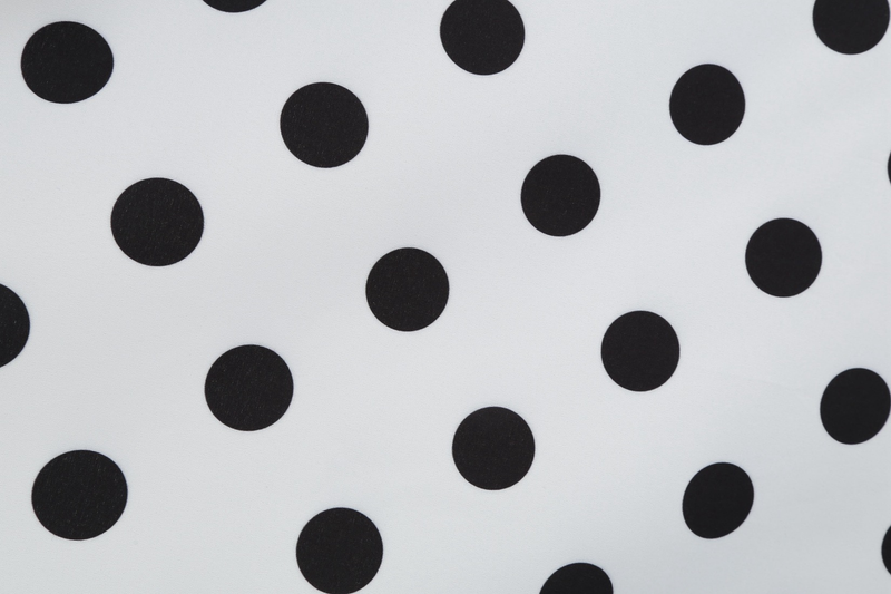 L8036 Neue Sommer frauen Sexy Doppel Strap Open Back Polka Dot Print A-linie Kleid_voghion.com