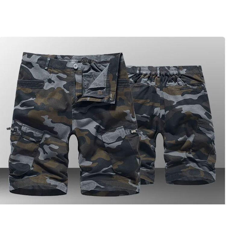 Sommer neue Arbeitsshorts Camo Loose Large Casual Herren Capris_voghion.com