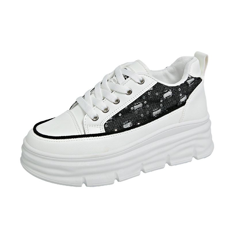 Kleine weiße Schuhe weibliche und weibliche Studenten Casual Plattform vielseitige Board Schuhe Street Shot_voghion.com