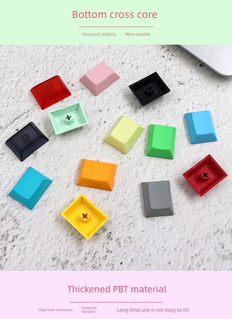 Keycaps Non-Engraved Short Ball Cap Color Nical Keyboard_voghion.com
