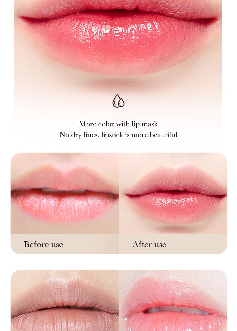 SADOER Coffee Moisturizing Lip Mask (New) 5.8g Care Lip Fading Lip Pattern Moisturizing Moisturizing Lip Mask_voghion.com