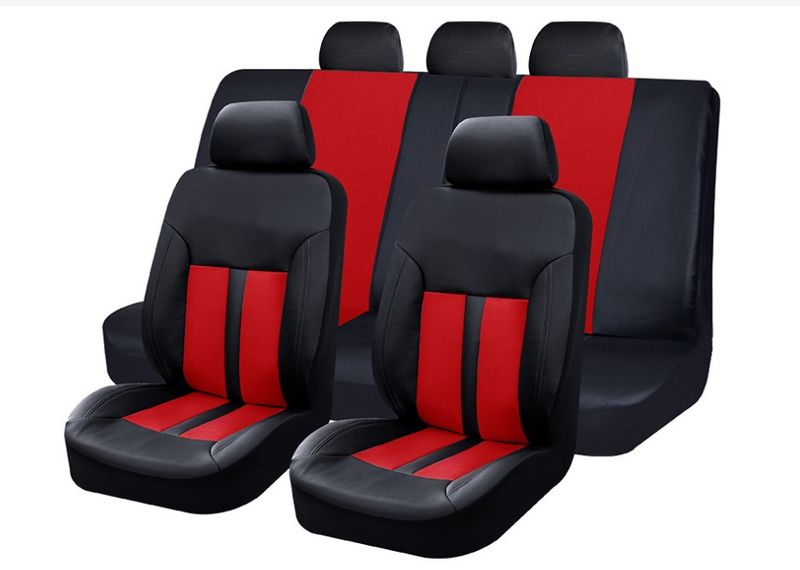 New hot selling car seat cover chair cover cushion full PVC material multi color four seasons universal wholesale_voghion.com