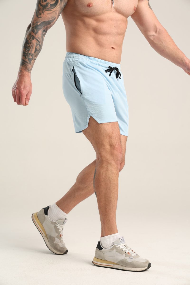 Men's Quick-Dry Athletic Shorts With Zippered Pockets – Gym Basketball & Beach Running Shorts (Lightweight Breathable)_voghion.com