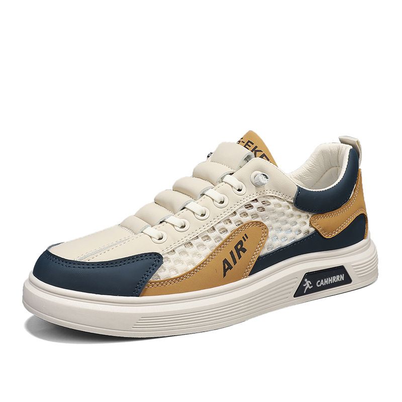 Casual Sports Board Schuhe Sommer Neue Low Top Atmungsaktive Mode Koreanische Version Flache Unterseite Jugend Persönlichkeit Trend_voghion.com