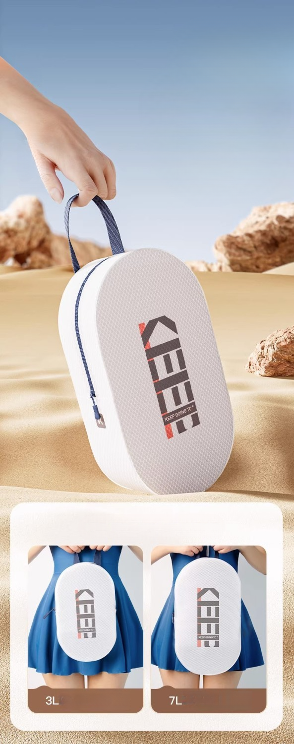 Keep New Large Swimming Waterproof Unisex Professional Fitness Portable Storage Handheld Beach Bag Printed_voghion.com