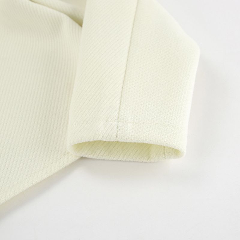 Eleganter kurzer Wollmantel für Damen, Herbst 2025, neue französische Mode, Damenbekleidung_voghion.com