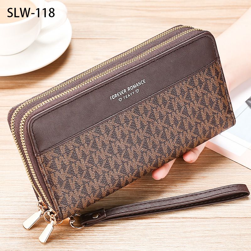 Purse Wallet Clutch Bag Purse Long Women's Simple Stylish Zipper Bag Hand Hold Bag Large Capacity Wallet Women's Purse_voghion.com