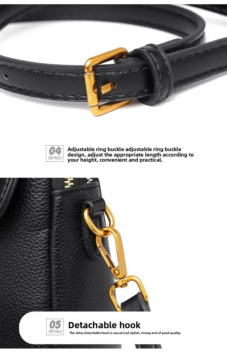 Borsa a tracolla per telefono 2025, nuova, elegante, piccola, casual, versatile, in vera pelle, da donna_voghion.com