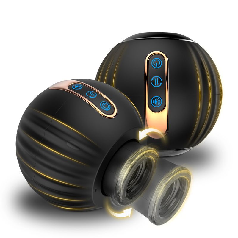 Piccola zucca rotante retrattile automatica per adulti, prodotti sessuali maschili per l'allenamento del pene_voghion.com