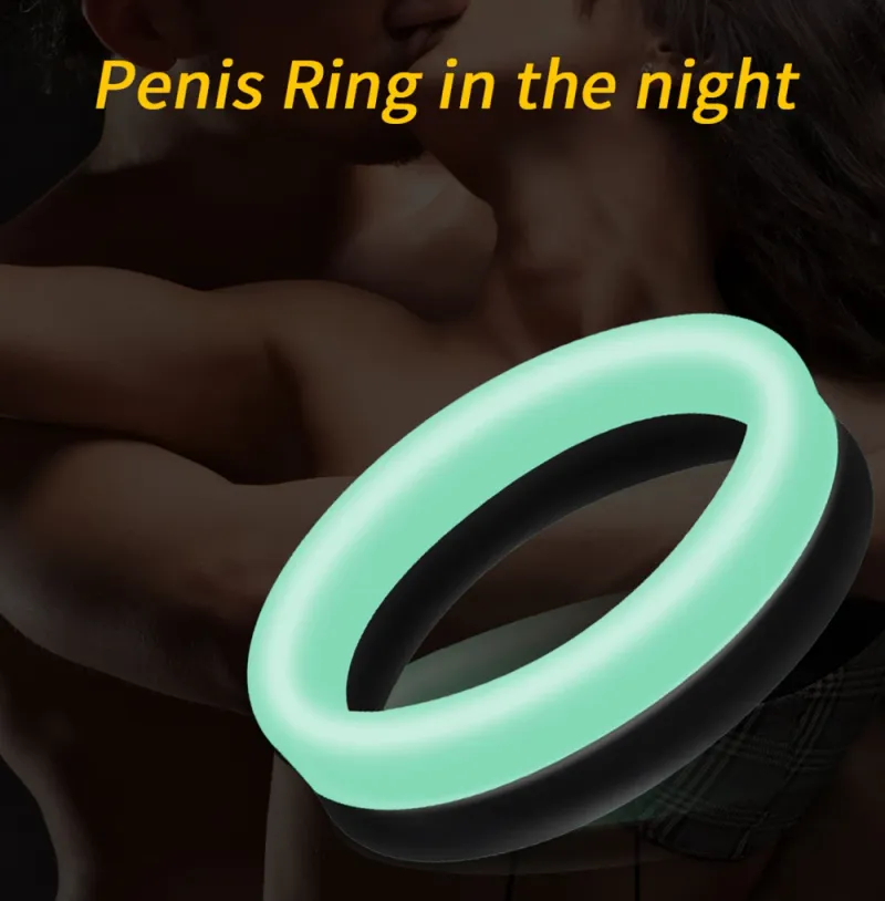 Anelli per pene maschili, blocco per ritardo dell'eiaculazione, dilatatore per testicoli scrotale, castità, anello per pene in silicone, giocattoli sessuali per uomini_voghion.com