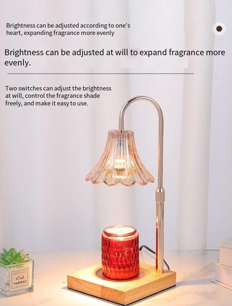 Maiglöckchen-Aromatherapie-Wachs zum Schmelzen im französischen Stil, für Schlafzimmer, Nachttisch, Heimdekoration, Atmosphäre, flammenloser Dufttisch_voghion.com