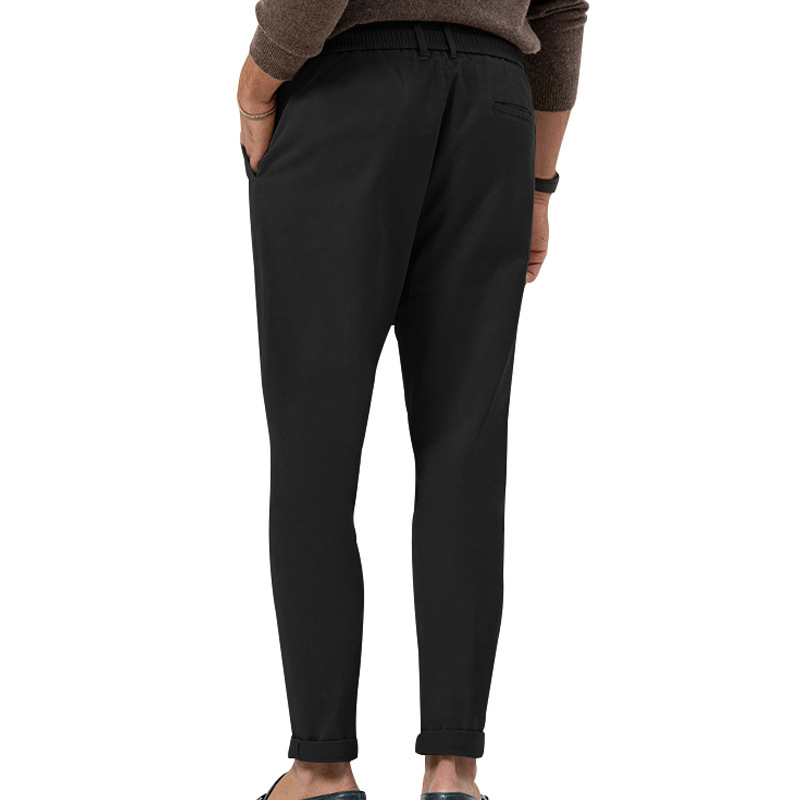 2023 Plus Size Men Trendy Business Casual Long Spring Autumn New Straight Solid Color Dress Pants Men's Clothing_voghion.com