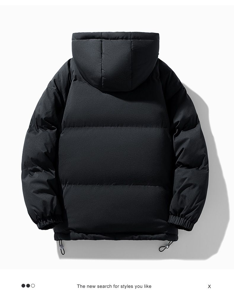Übergroße Pufferjacke mit Kapuze für Herren – Wintertaugliche Wärme im urbanen Stil_voghion.com