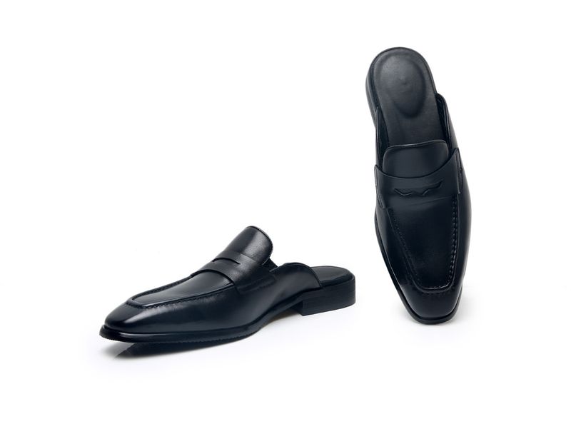 Mules slip-on traspiranti da uomo, scarpe da guida e sandali slide, calzature casual con suola in gomma antiscivolo_voghion.com