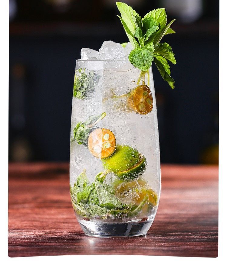 Mojito Cocktail Highball Longdrink Collins Saft Tasse Wein Mixglas_voghion.com
