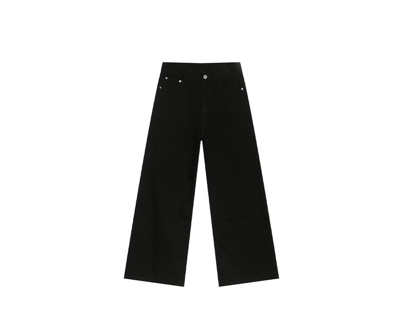 EF JEANS | 2025 Spring New Hong Kong Style Fashion Old Retro Casual Versatile Drape Floor Mopping Jeans_voghion.com