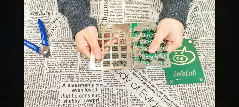 Lelepad Hot Plug DIY Numeric Arepad New Upgrade Version_voghion.com