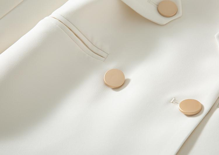 2023 Suit Coat Woen's Spring Autun New Fashion White Blouse Blazers for Woen Chic and Elegant Woan Jacket Casual_voghion.com