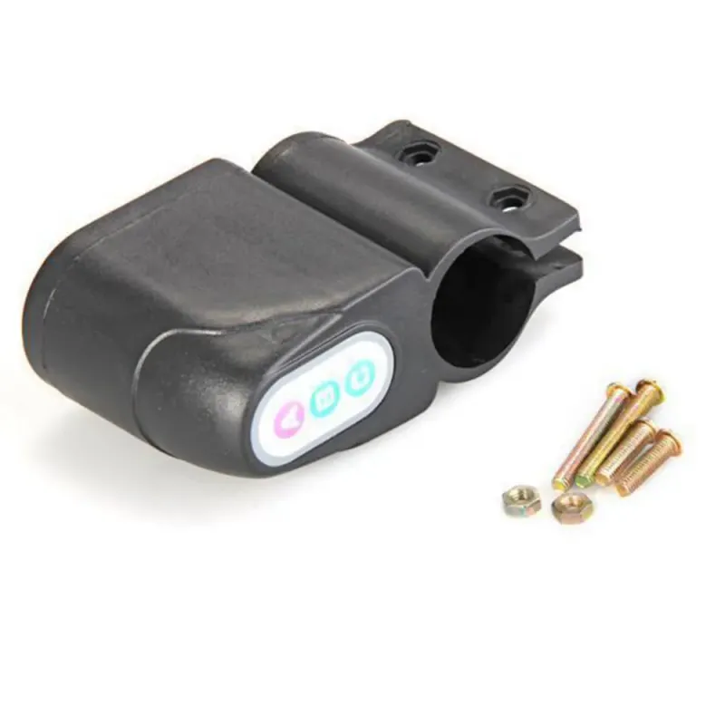 105db Bike Steal Lock Anti-Theft Battery Powered Loud Alarm Tool Chain Cable Motorcycle Safety Locks Bicycle Accessories_voghion.com