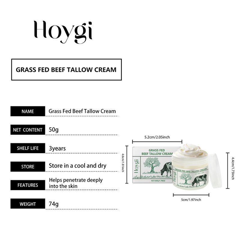Hoygi Tallow Moisturizing Cream Moisturizes And Moisturizes Skin With Continuous Use_voghion.com