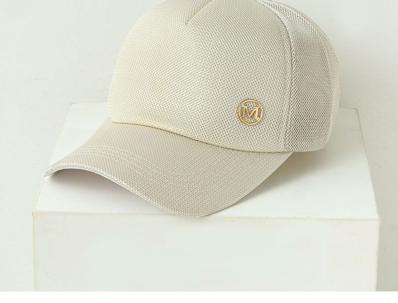 Hat Women's summer mesh breathable cap m standard thin sunscreen Sun hat Korean version versatile sun hat_voghion.com