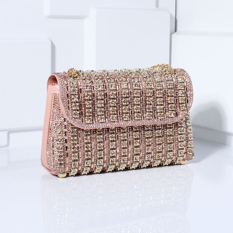 Kuulsuste mood Crossbody õhtusöögikott Teemantidega kaetud käekott Õrn Senior Sense Square naiste käekott_voghion.com