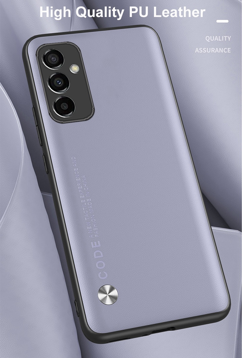 Luxury Leather Phone Case For Samsung Galaxy M12 M22 M32 M42 M52 M13 M23 M33 M53 M21 M30S F23 Back Cover Silicone Case C_voghion.com