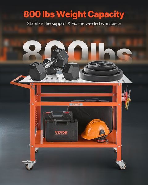 Welding Table 40'x24' Welding Workbench Table With 800LBS Static Weight Capacity_voghion.com