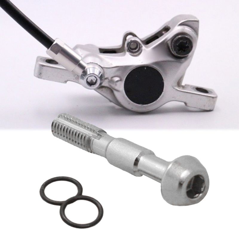 Kolesarska hidravlična kolutna zavorna čeljust Fi vijak in tesnilni obroč za Shimano XT XTR aluminijasto kolo Banjo vijak_voghion.com
