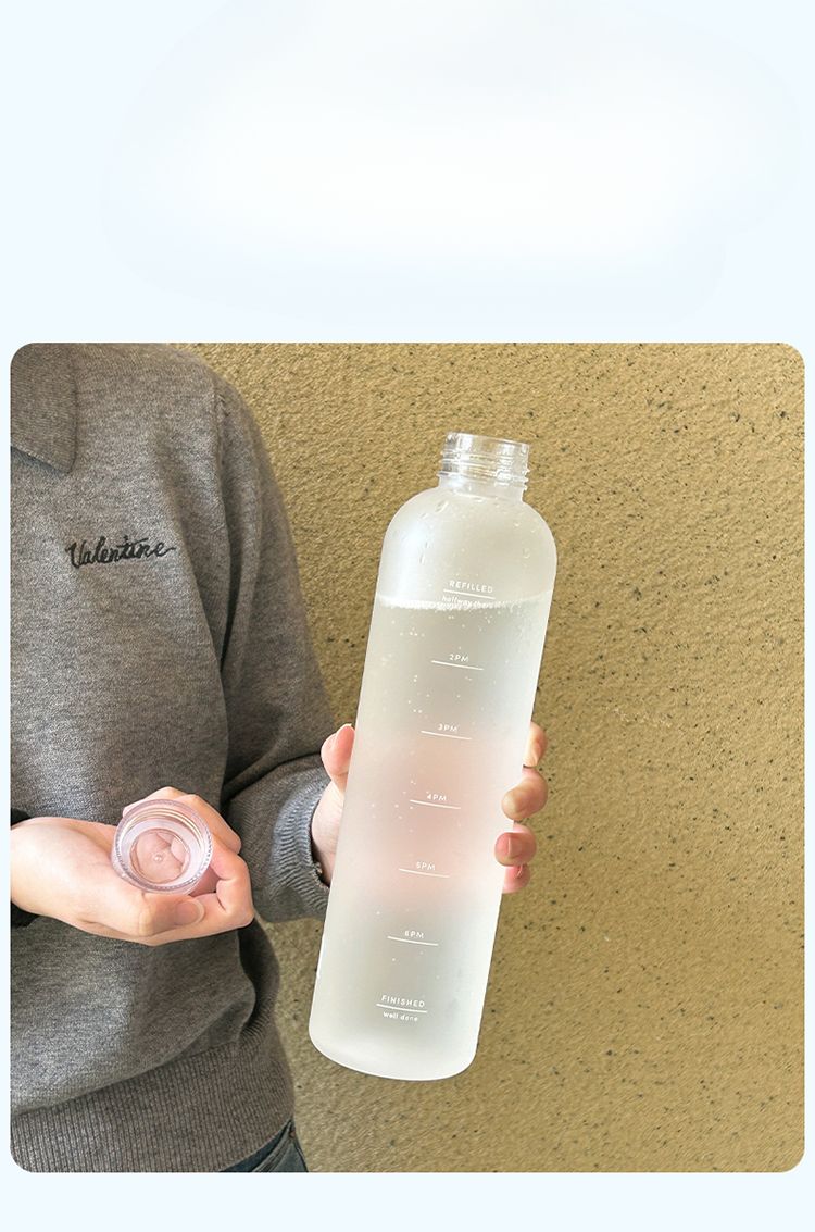 Tritan-Sportflasche in Mutter- und Säuglingsqualität für Frauen, tragbare Fitness-Wasserflasche aus Kunststoff mit großem Fassungsvermögen,_voghion.com