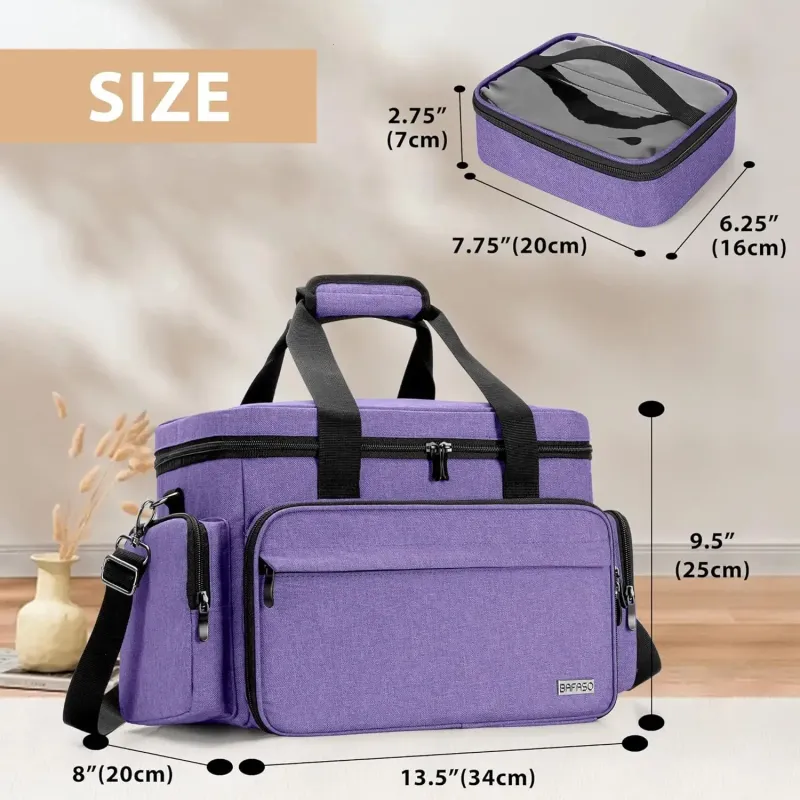 Large Cosmetic Bag With 2 Detachable Pockets And Dividers 250318l_voghion.com