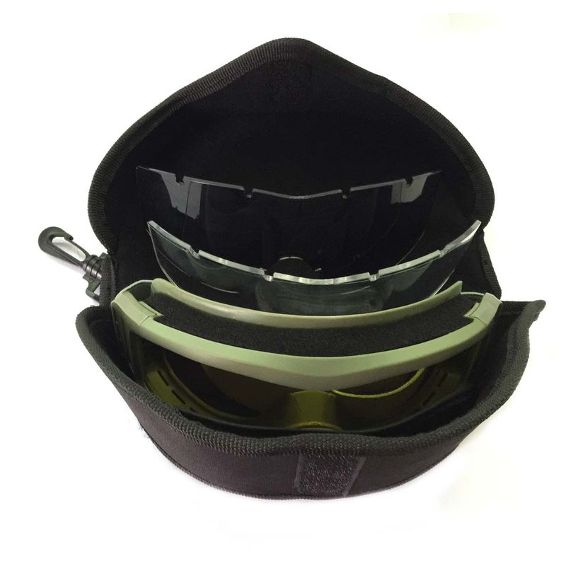 Factory supply shooting glasses field sand-proof windproof bulletproof equipment Alpha CS thickened bulletproof goggles_voghion.com