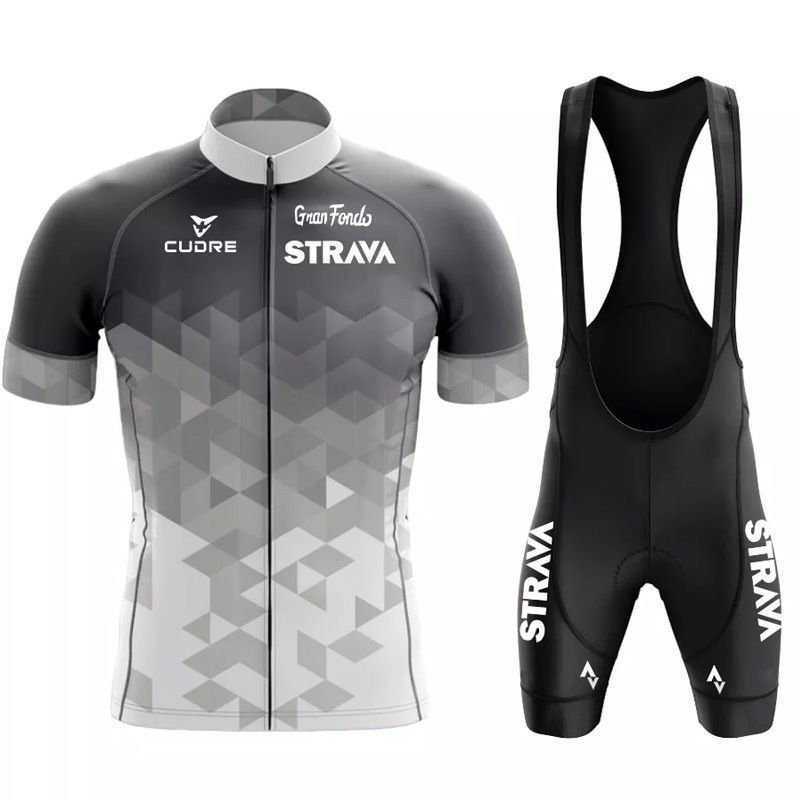 2024 Suit Strava Tour De France Short Sleeved Set For Mountain Cycling Events_voghion.com