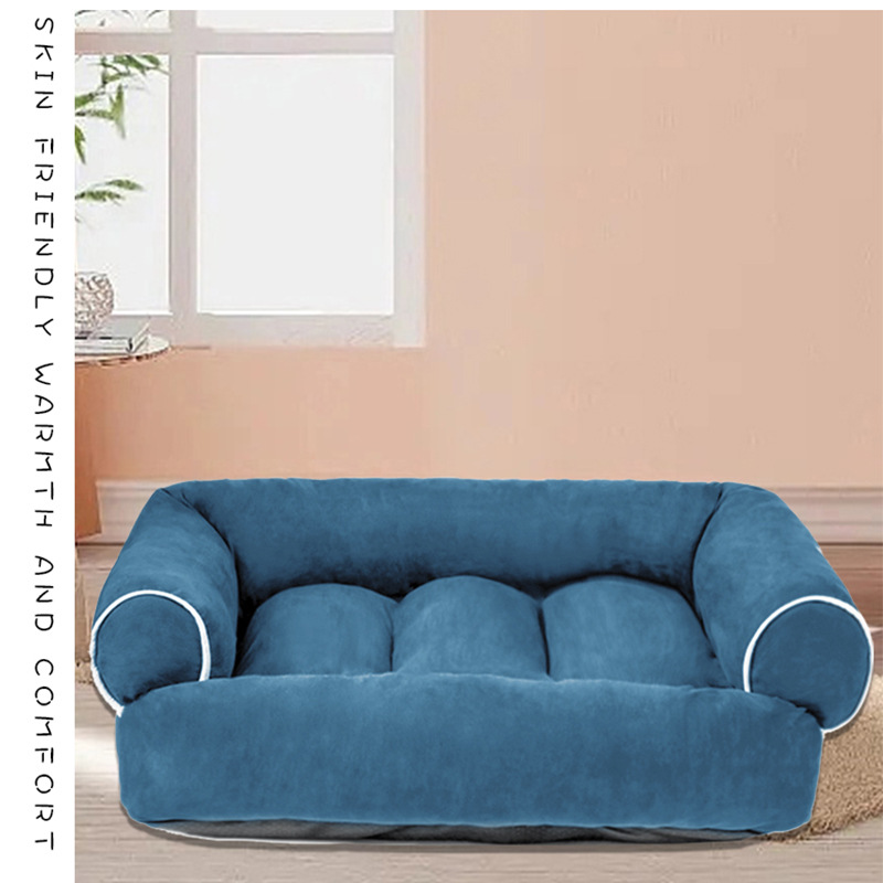 Neu Deer Haut Samt Sofa Herbst Und Winter Tiefen Schlaf Hund Haus Haustier Nest_voghion.com