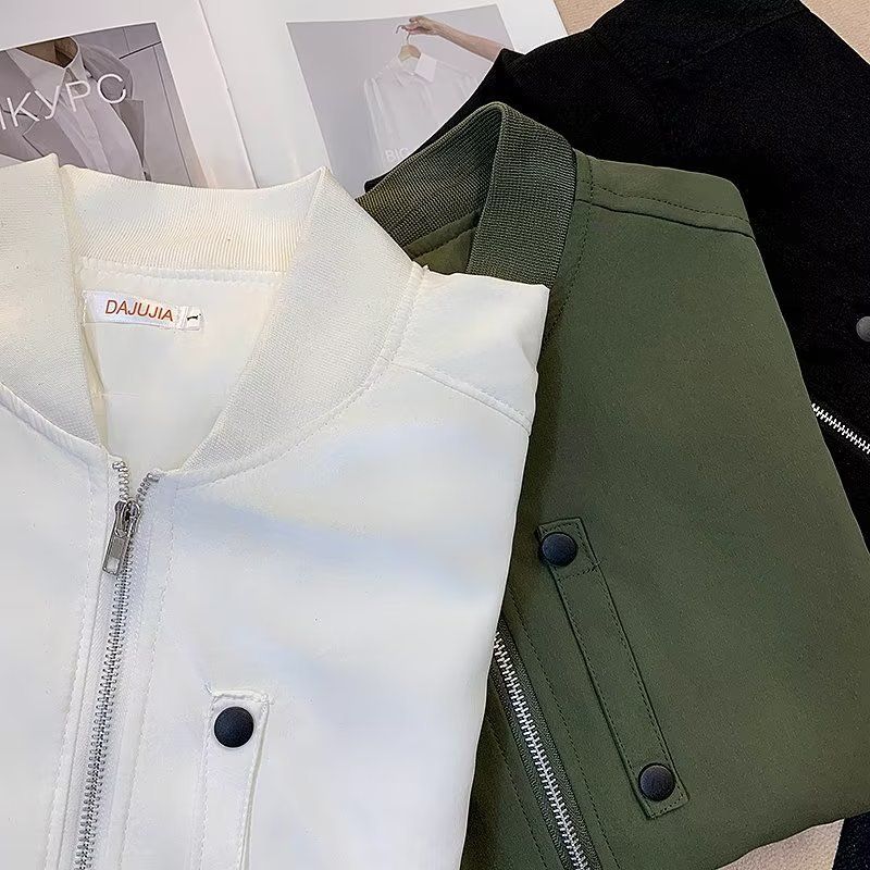 Men's Clothing Loose Pilot Jacket Versatile Men's & Women's Lightweight Bomber Jacket - Stylish Unisex Aviator Coat With Hood For Spring & Fall_voghion.com