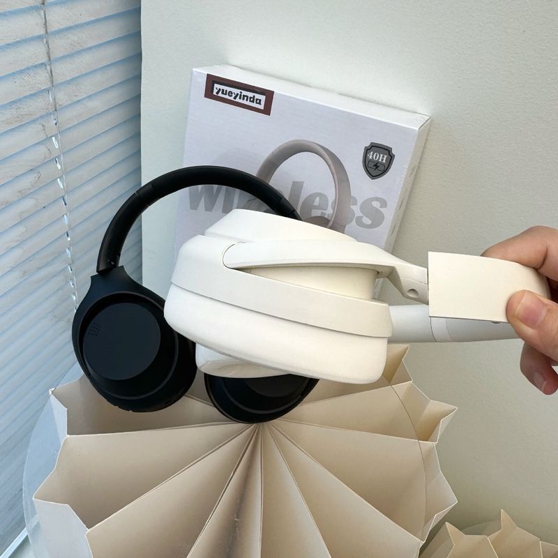 Private Model New Head Mounted Bluetooth 5.4 High Aesthetic Value, Ultra Long 40 Hour Battery Life, Foldable Earphones_voghion.com