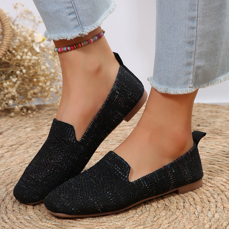 2025 Frühling Große Flache Einzelne Für Frauen, Ein Fuß Casual Schuhe Waren_voghion.com