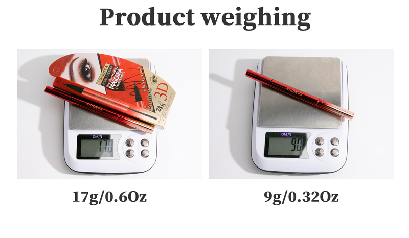 YANQINA double head two in one eyeliner quick drying waterproof makeup curling and slender eye black_voghion.com