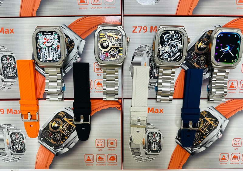 Neue Z79 Max Smartwatches für Männer Smartwatch 2023 Buletooth Call Blutsauerstoffüberwachung 1,83" HD-Bildschirm Wasserdichte Smartwatch_voghion.com
